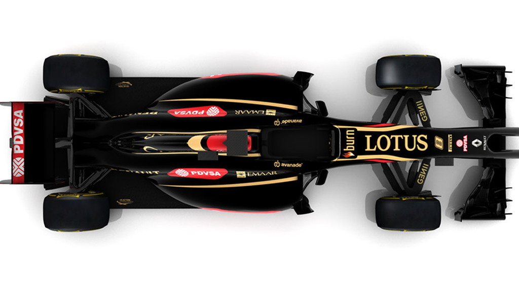 Lotus’ E22 2014 Formula One car