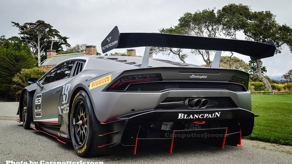 2015 Lamborghini Huracán LP 610-4 Super Trofeo race car (Image via Carspotter Jeroen)