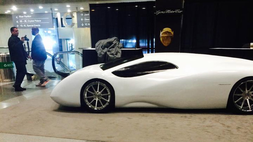 Lyons Motor Car LM2 Streamliner concept, 2015 New York Auto Show