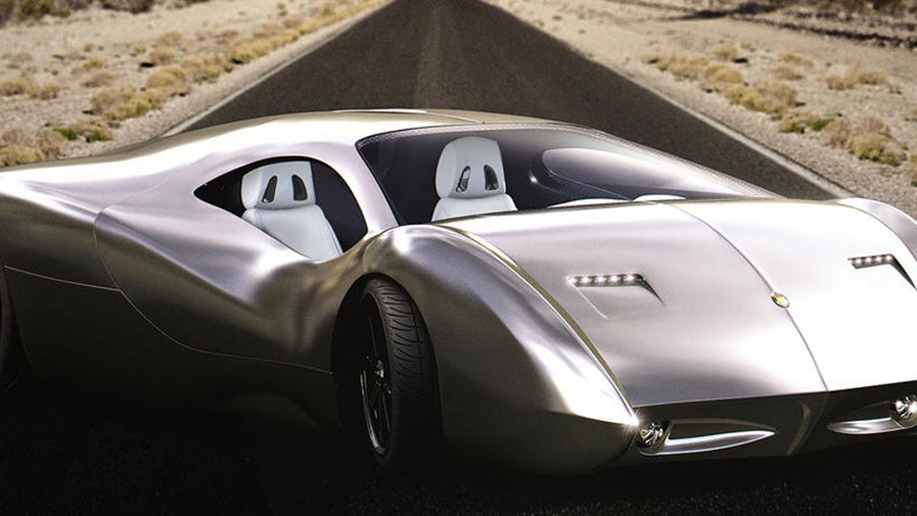 Lyons Motor Car LM2 Streamliner concept, 2015 New York Auto Show