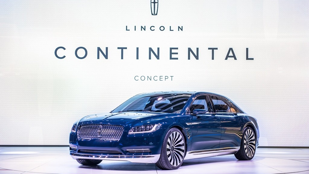 Lincoln Continental concept, 2015 Shanghai Auto Show