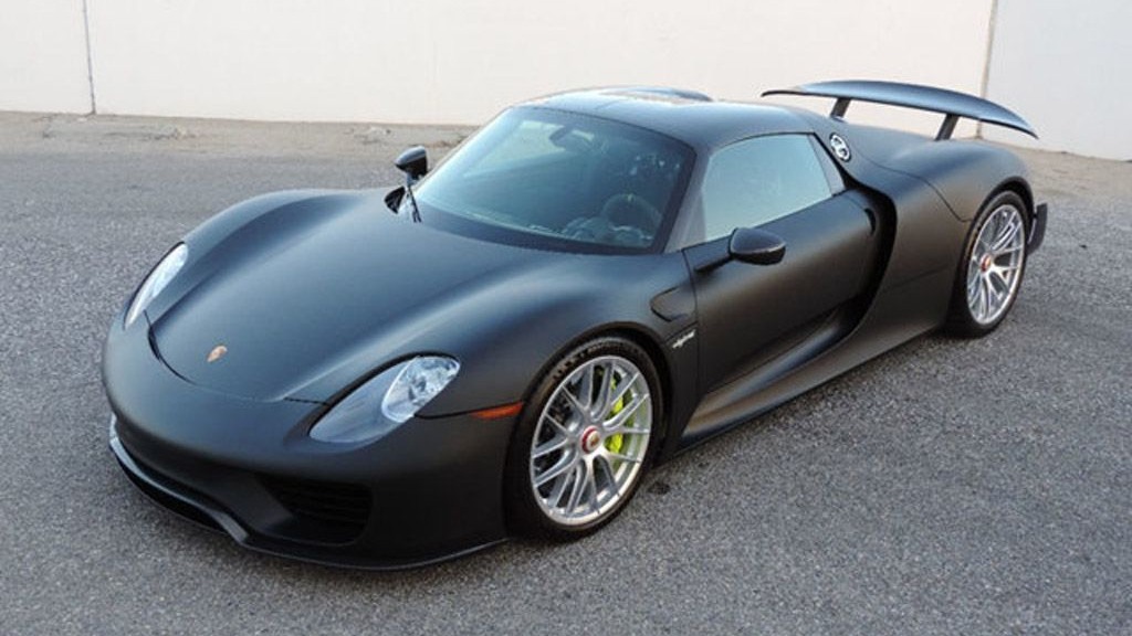 Porsche 918 Spyder for sale at Californian dealership CNC Motors