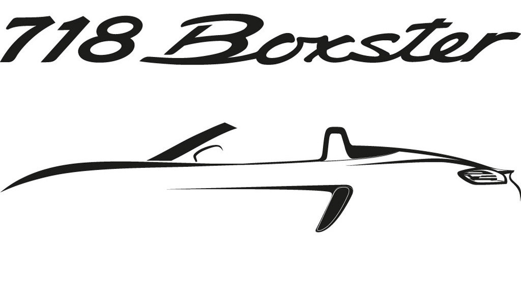 Teaser for Porsche 718 Boxster