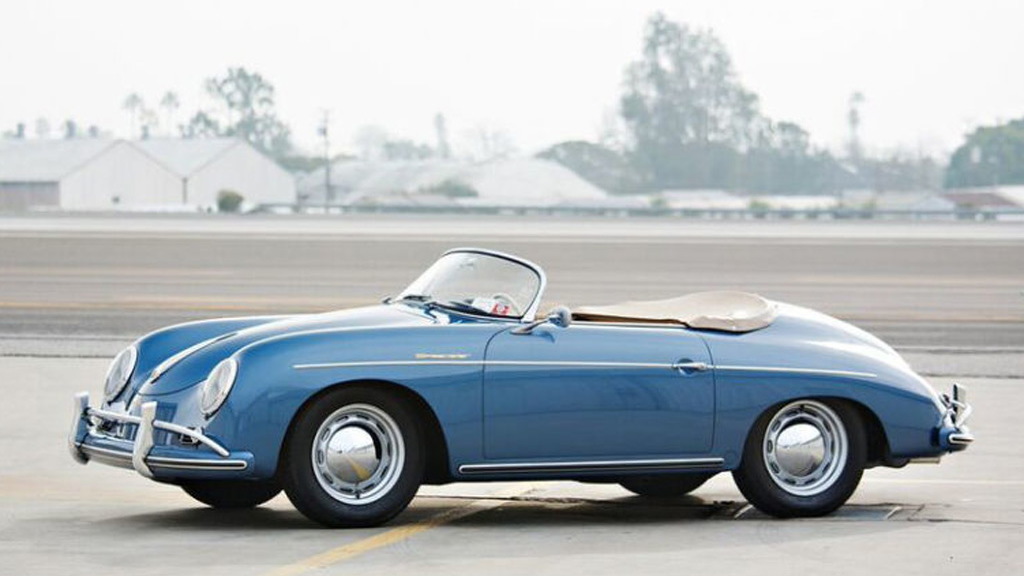 1957 Porsche 356 A Speedster from the Jerry Seinfeld collection - Image via Gooding & Company