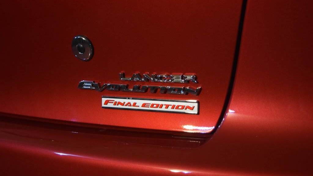2015 Mitsubishi Lancer Evolution Final Edition #001 - Image via Brooklyn Mitsubishi