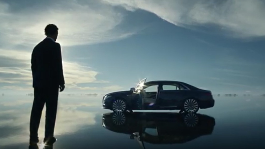 Matthew McConaughey in ad for 2017 Lincoln Continental