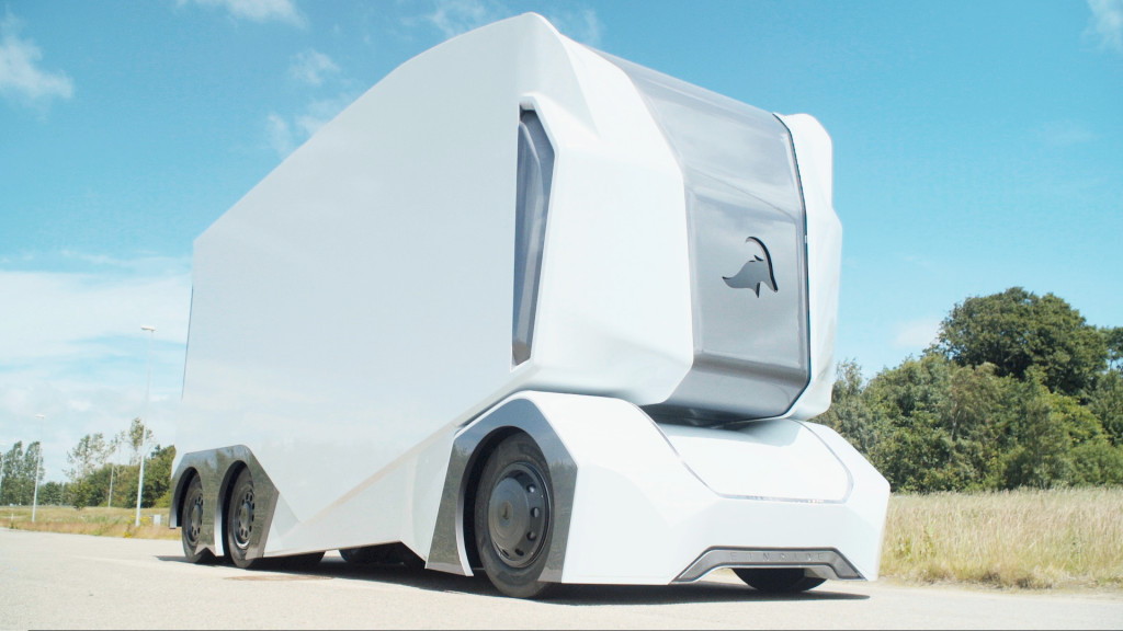 Einride T-pod, autonomous electric truck prototype