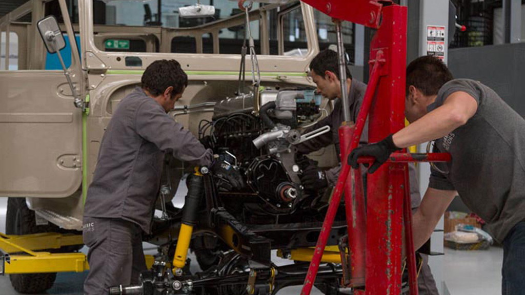 The FJ Company's Toyota Land Cruiser restoration service