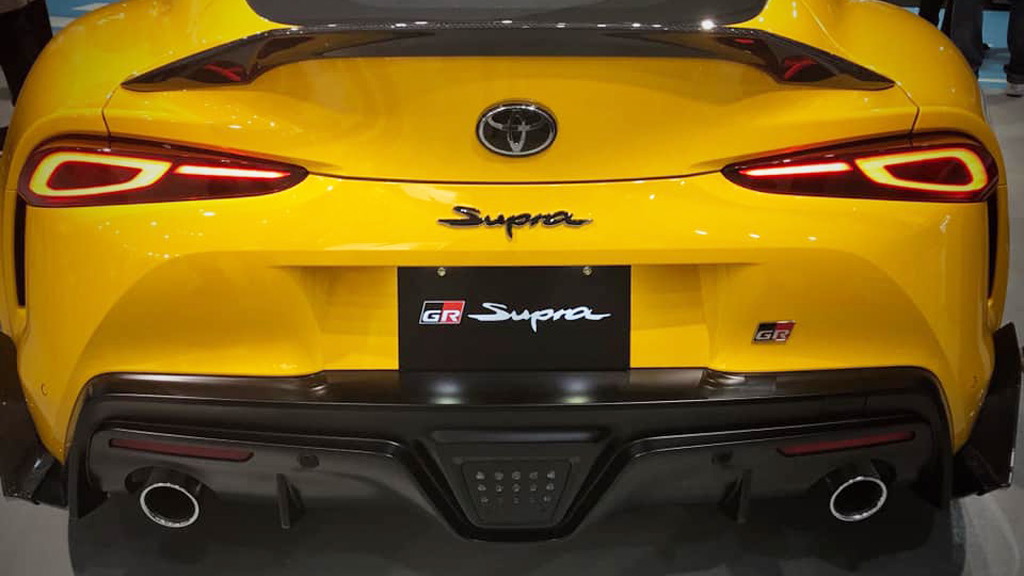 2020 Toyota Supra with TRD parts