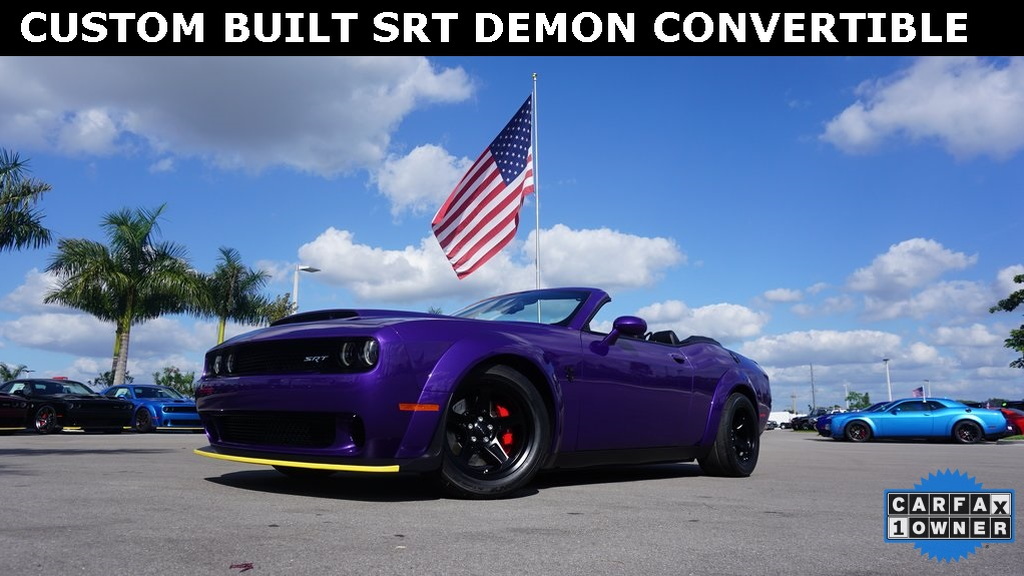 2018 Dodge Challenger SRT Demon convertible