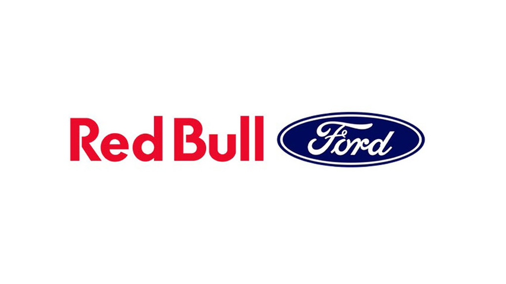 Red Bull and Ford logos