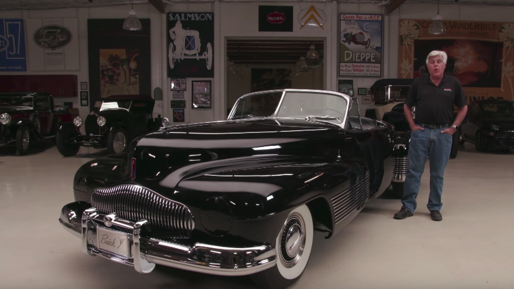 The Buick Y Job is the first-ever concept car and it just stopped by Jay Leno's Garage
