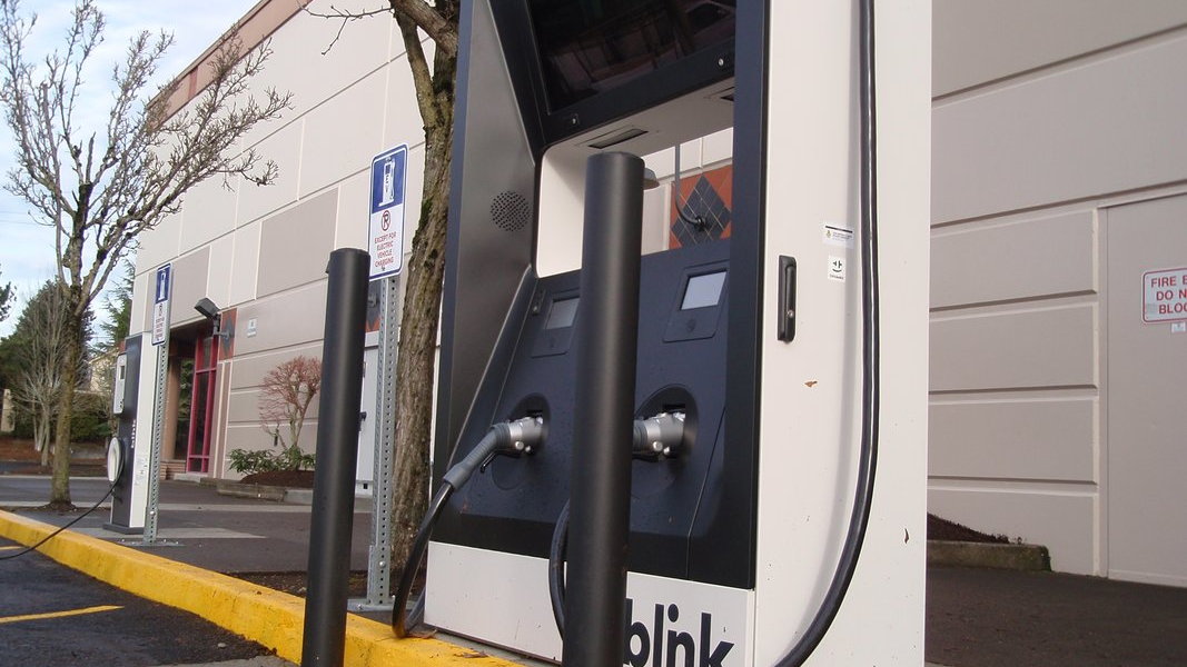 ECOtality DC fast charger  -  Portland, OR