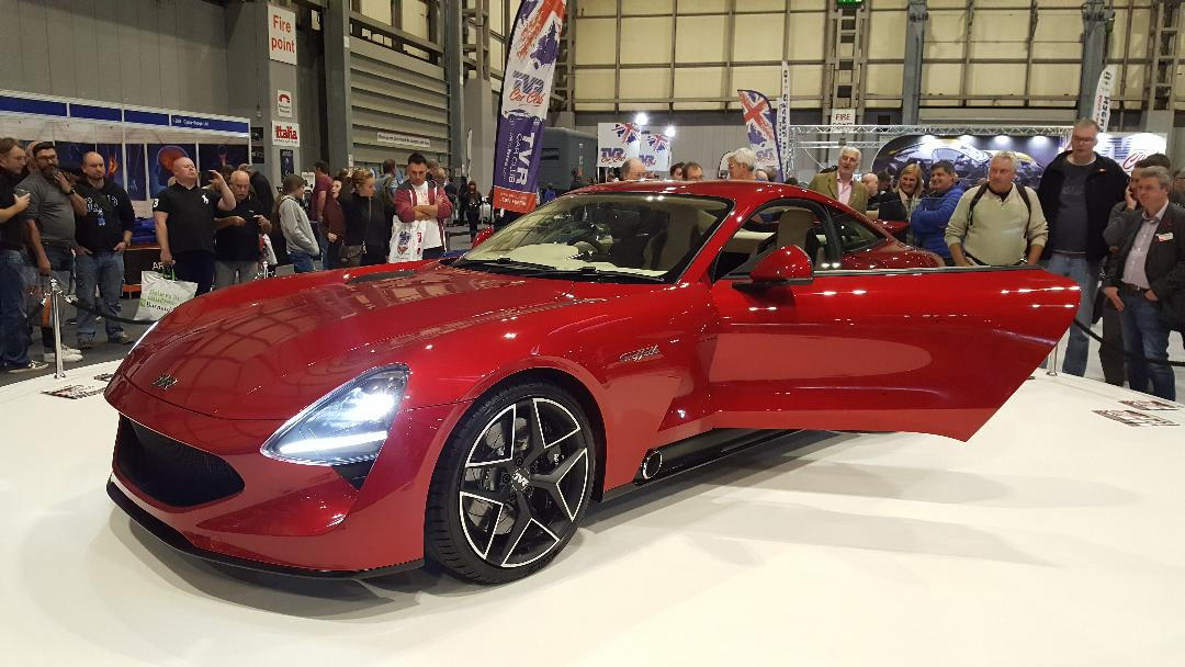 TVR Griffith on display at NEC Classic Motor Show, Birmingham, Nov 2017