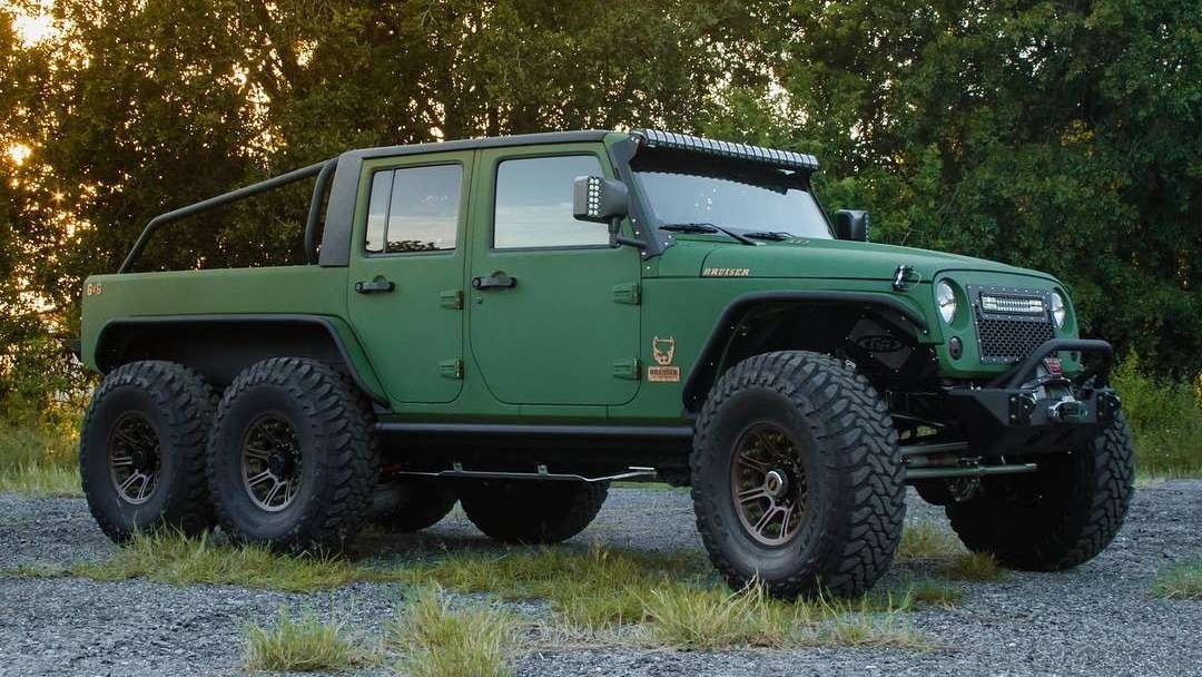 The LS3-powered Bruiser Conversions Jeep Wrangler 6x6