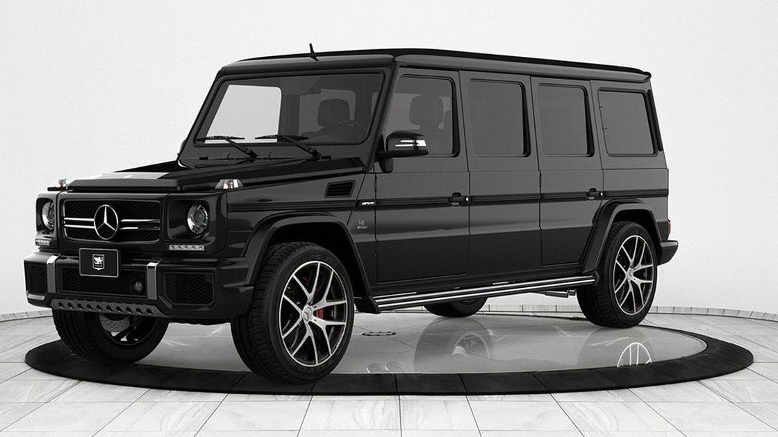 INKAS Mercedes-AMG G63 armored limo