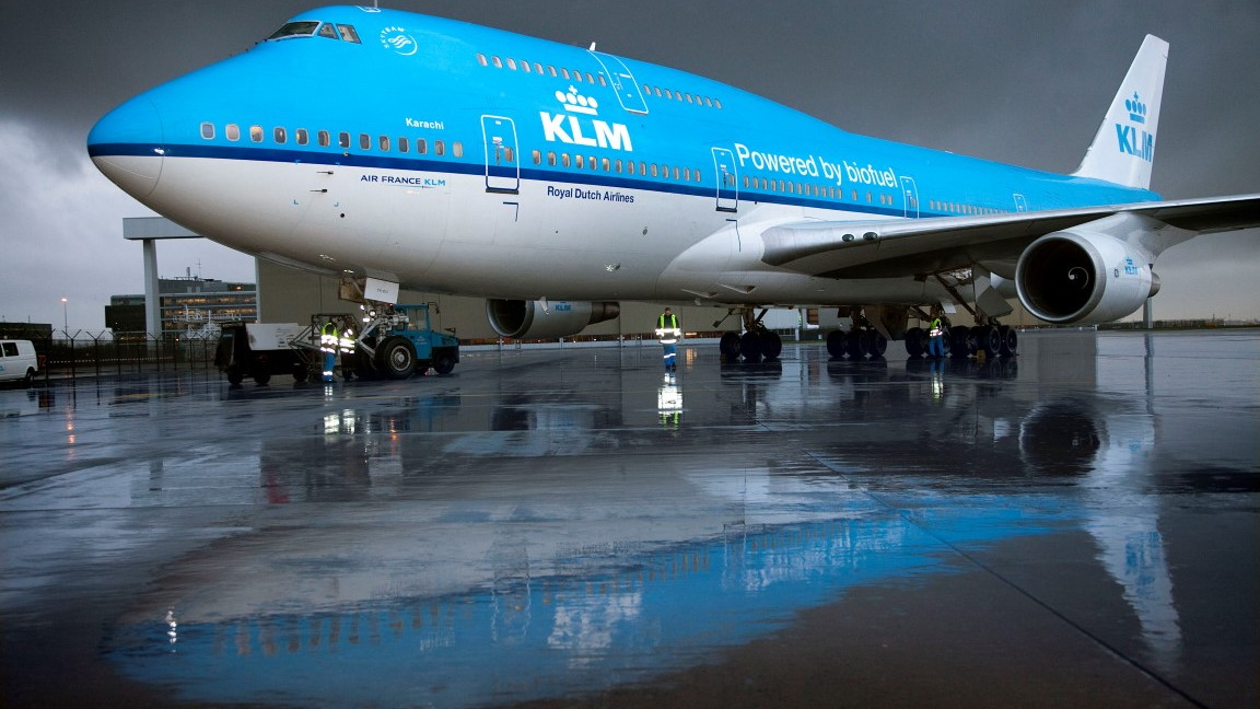 KLM biofuel-powered airliner (KLM)
