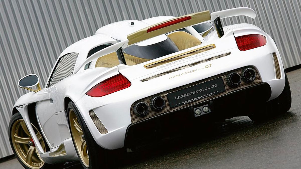 gemballa mirage gt gold edition porsche carrera gt 003