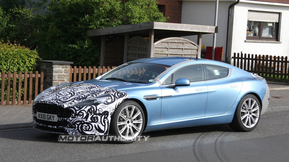 2013 Aston Martin Rapide spy shots