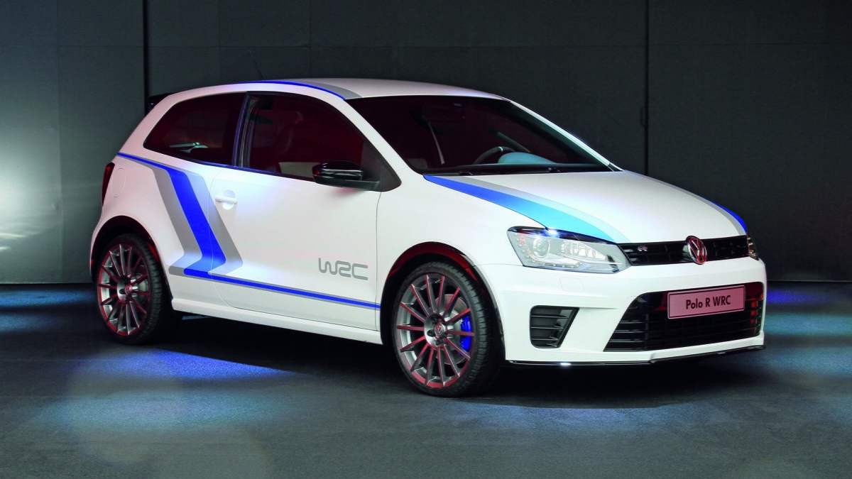 Volkswagen's Polo R WRC Street concept.