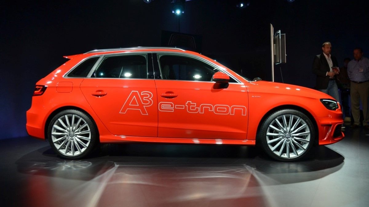 Audi's A3 e-tron plug-in gets a fresh face after one year on the market -  CNET