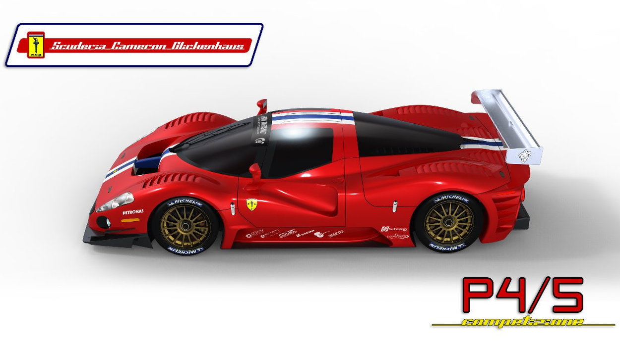 Ferrari P4/5 Competizione final rendering