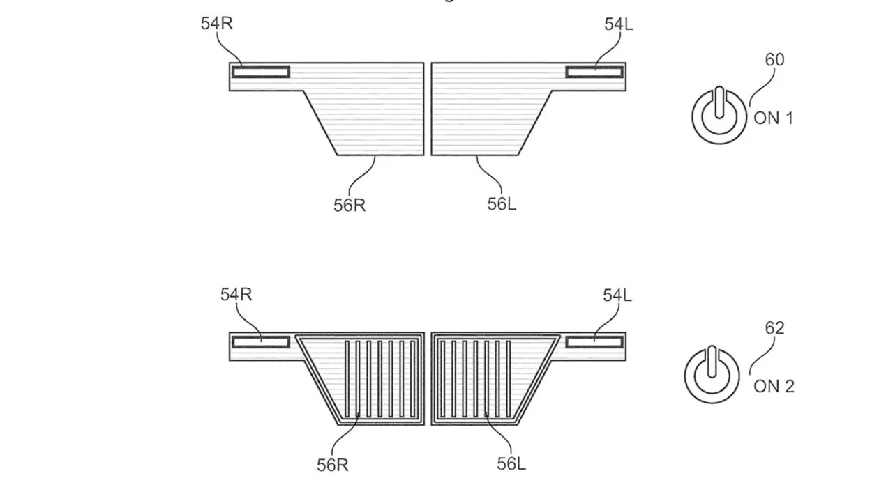 Patent image of a BMW grille incorporating headlights