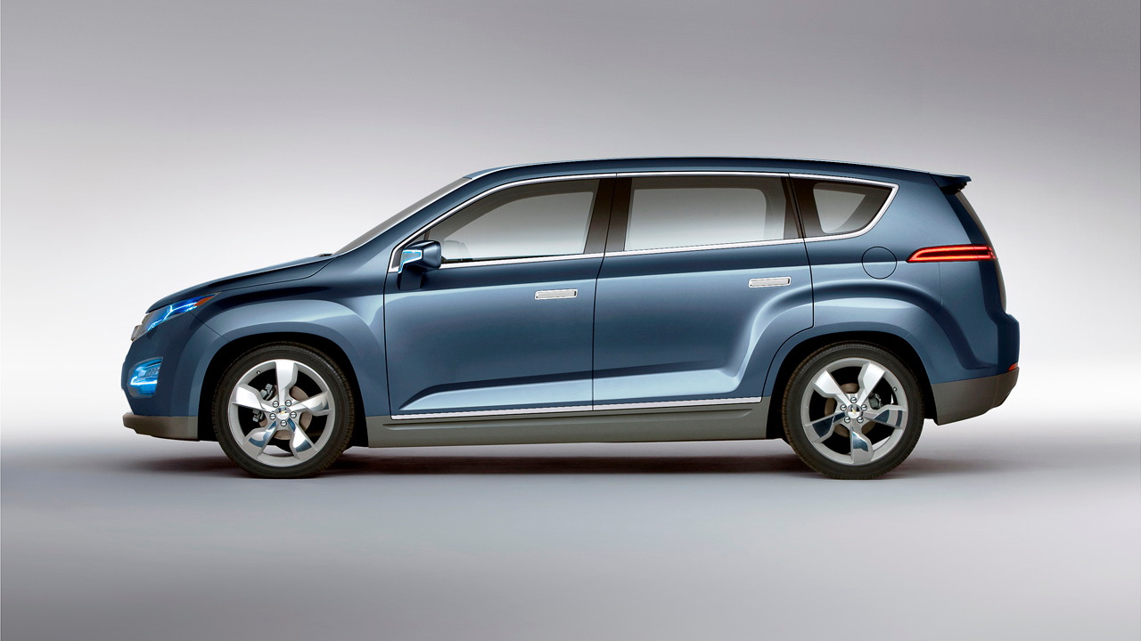 2011 Chevrolet Volt MPV5 concept, Unveiled at 2010 Beijing Motor Show