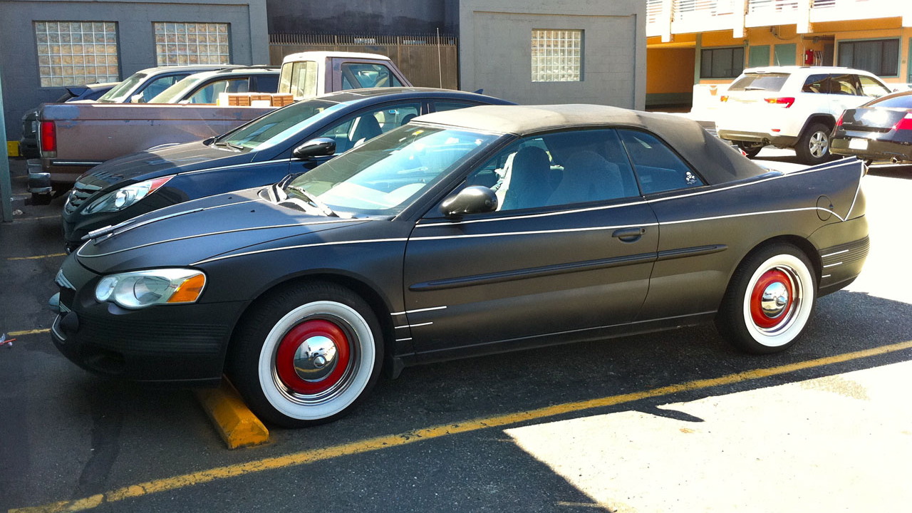Out Of Tune Chrysler Sebring Convertible, San Francisco
