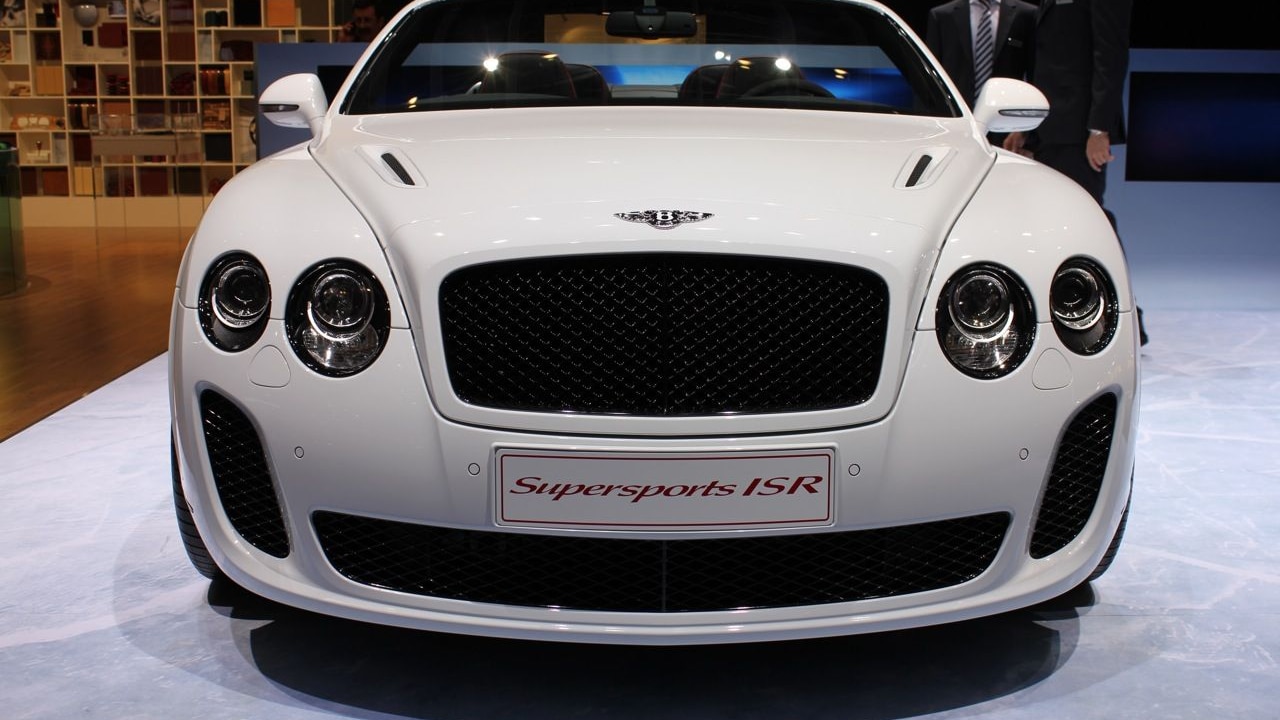 Bentley Continental Supersports Convertible ISR live photos