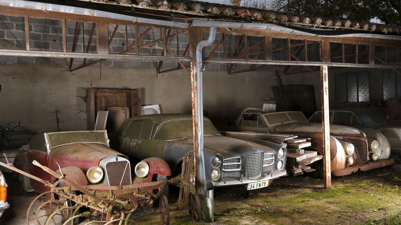 Roger Baillon collection barn find