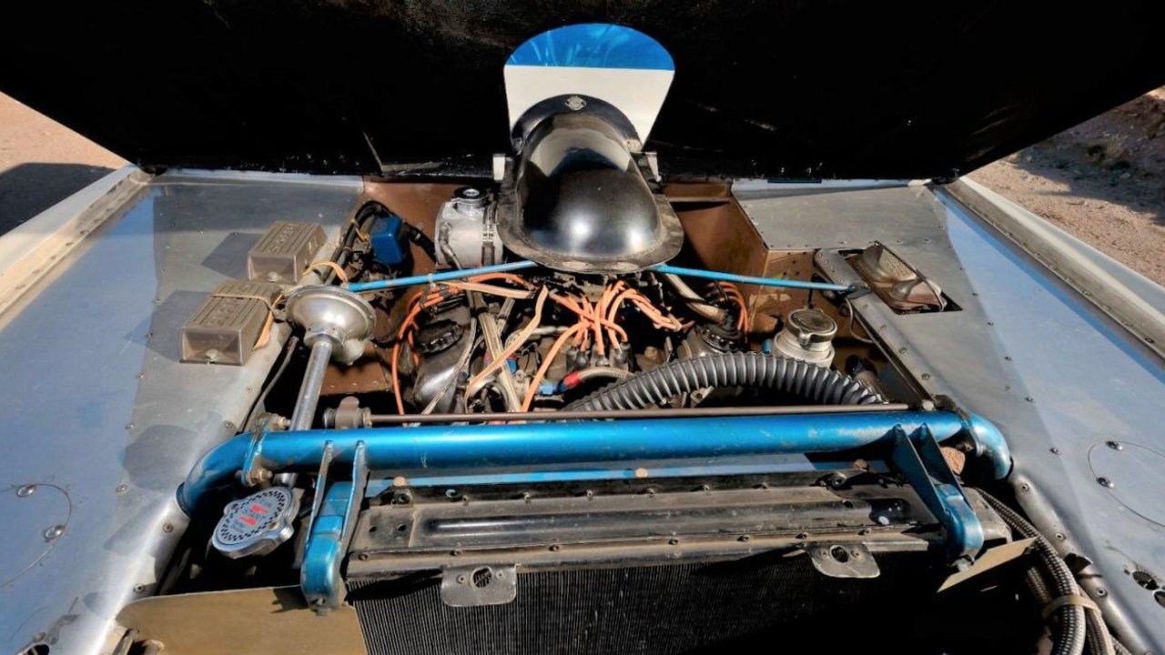 Parnelli Jones' Bajaraced "Big Oly" Ford Bronco sold for 1.87M