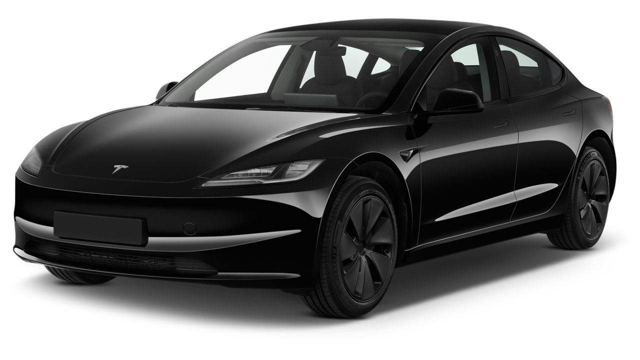 2024 Tesla Model 3 RWD Angular Front Exterior View