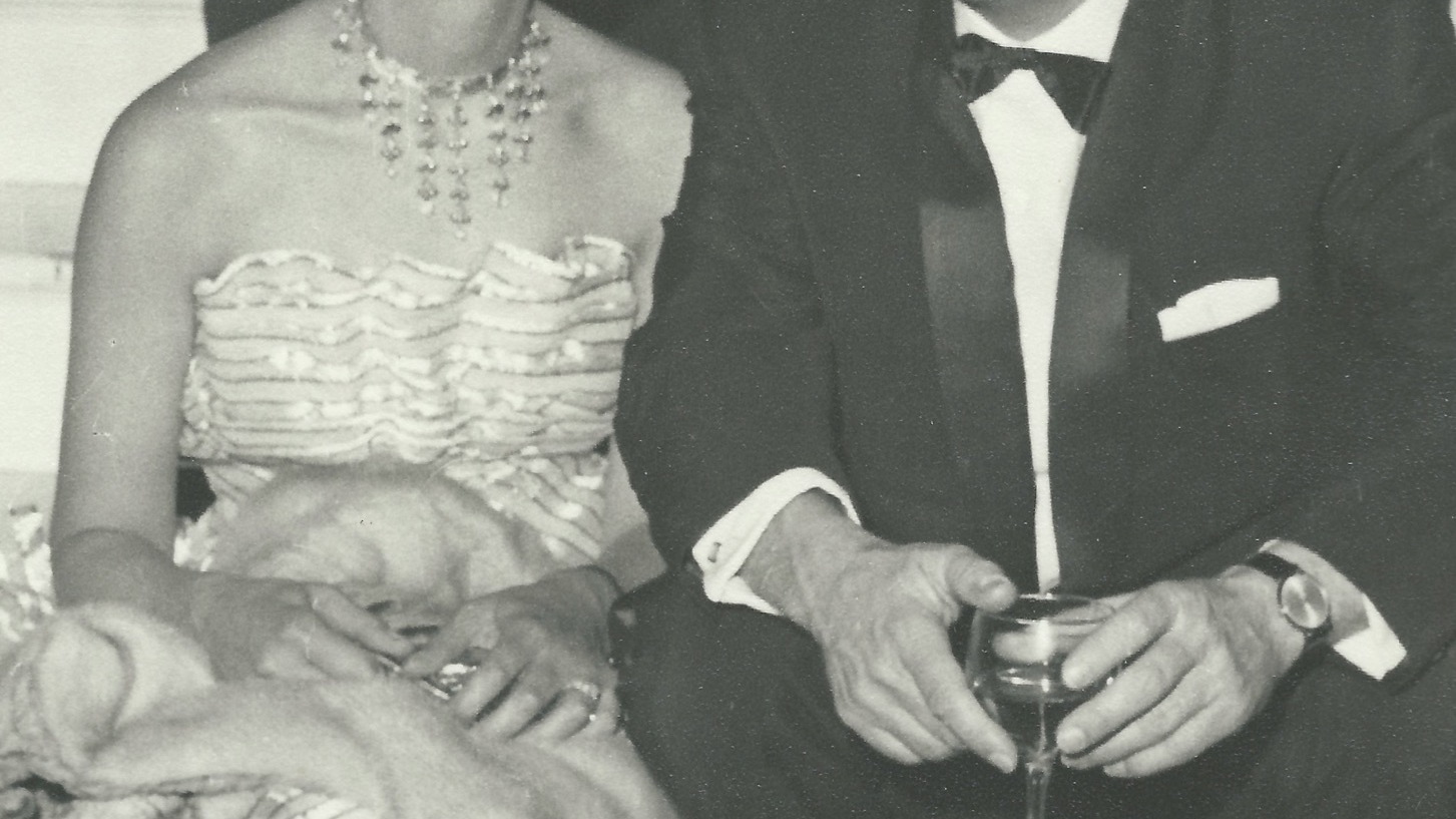 Hazel Chapman and Colin Chapman (photo by The Colin Chapman Foundation)