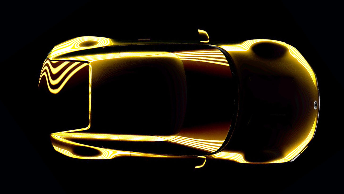 Teaser image of Kia 2+2 sports car concept due at the 2014 Detroit Auto Show