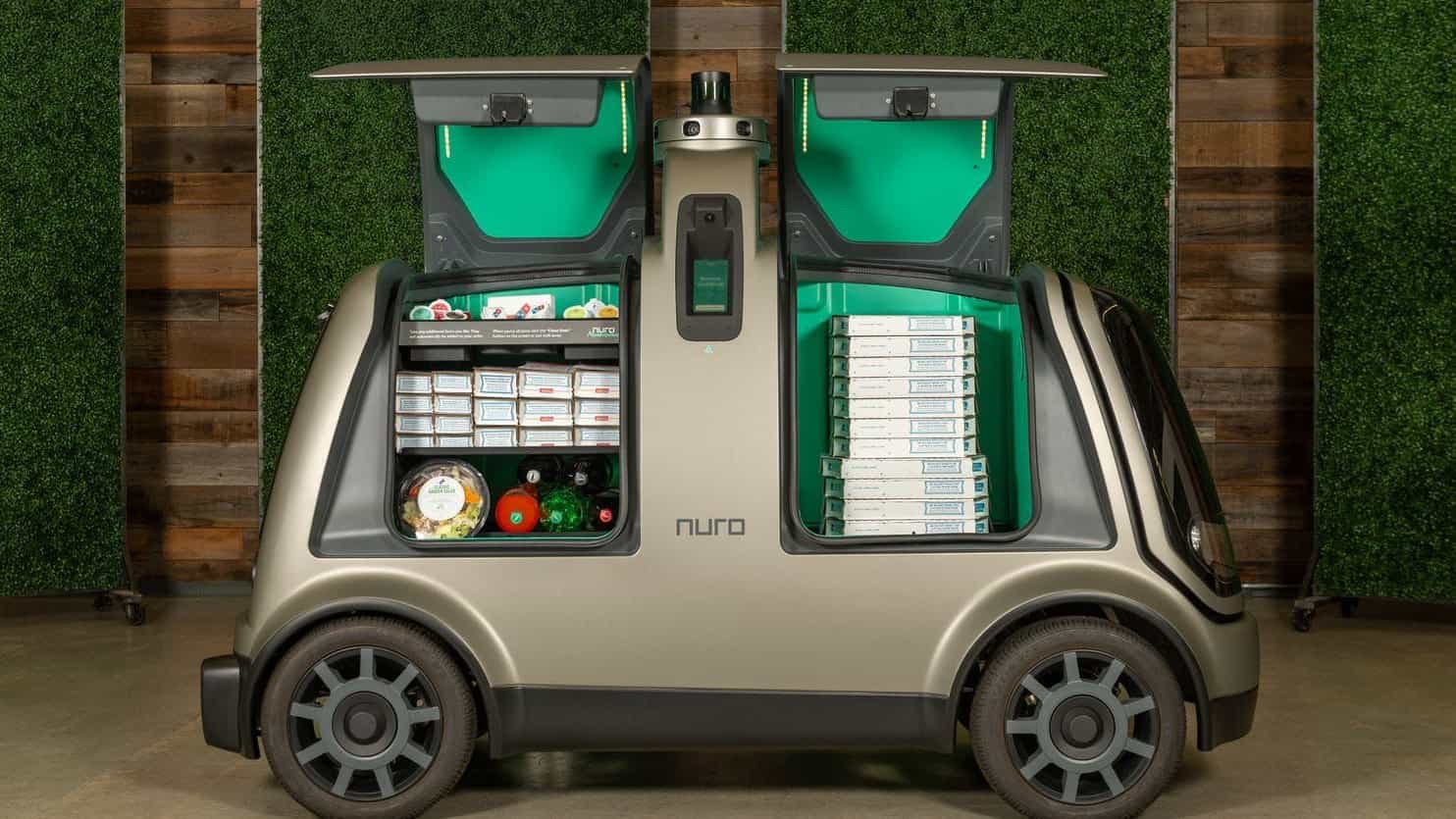 Nuro and Domino's partner for self-driving pizza delivery