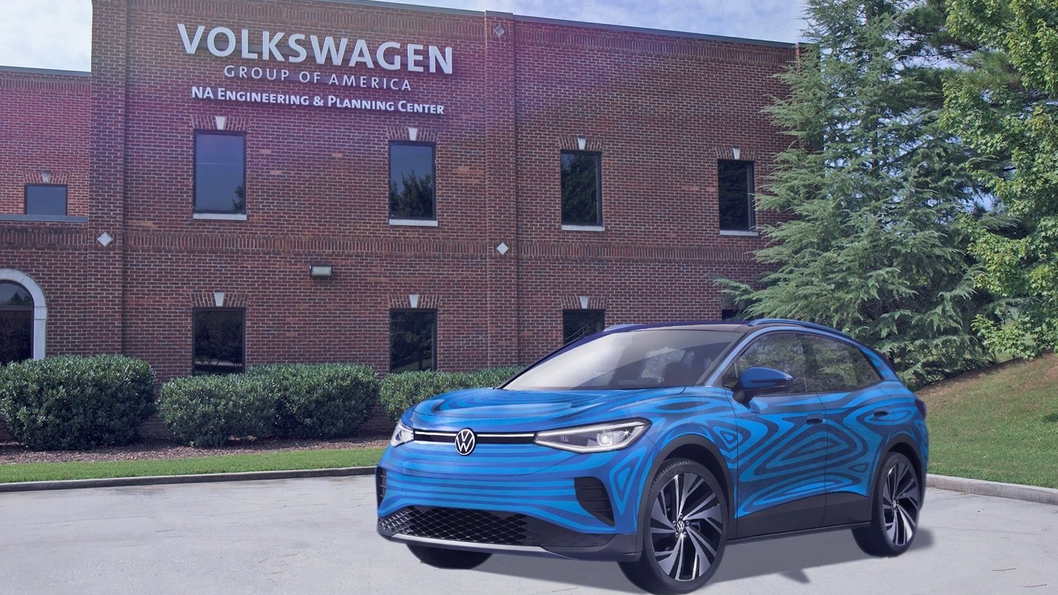 Volkswagen ID.4 at Chattanooga Engineering and Planning Center