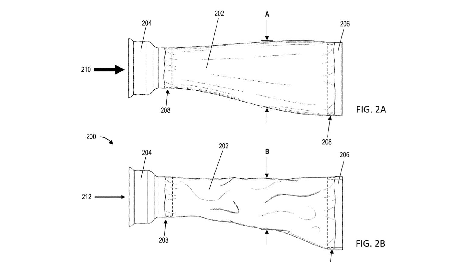 General Motors adaptive air intake patent image