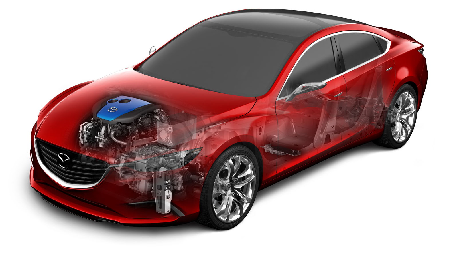 Mazda i-ELOOP regenerative braking system with capacitor storage