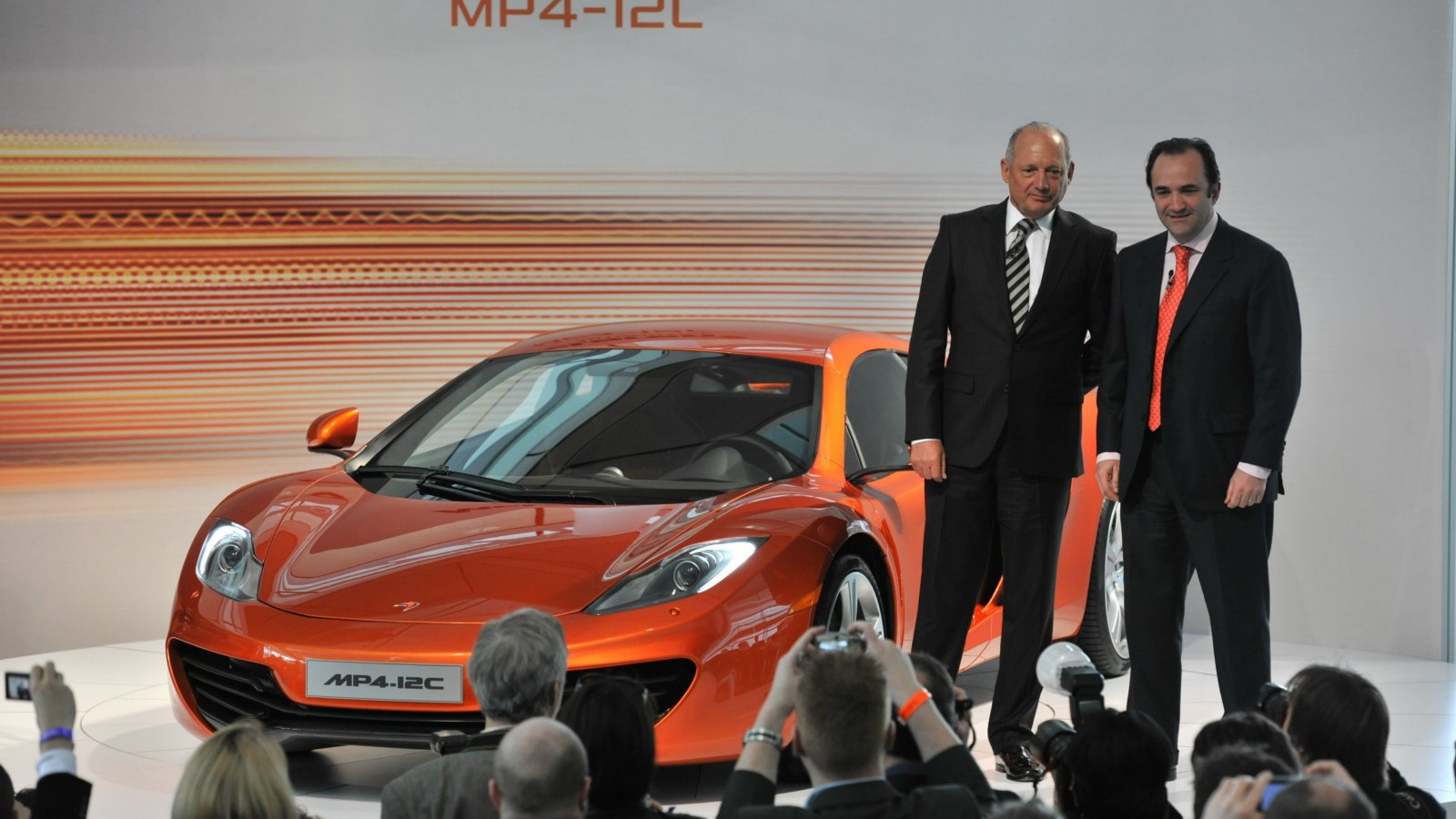 McLaren Automotive launch presentation
