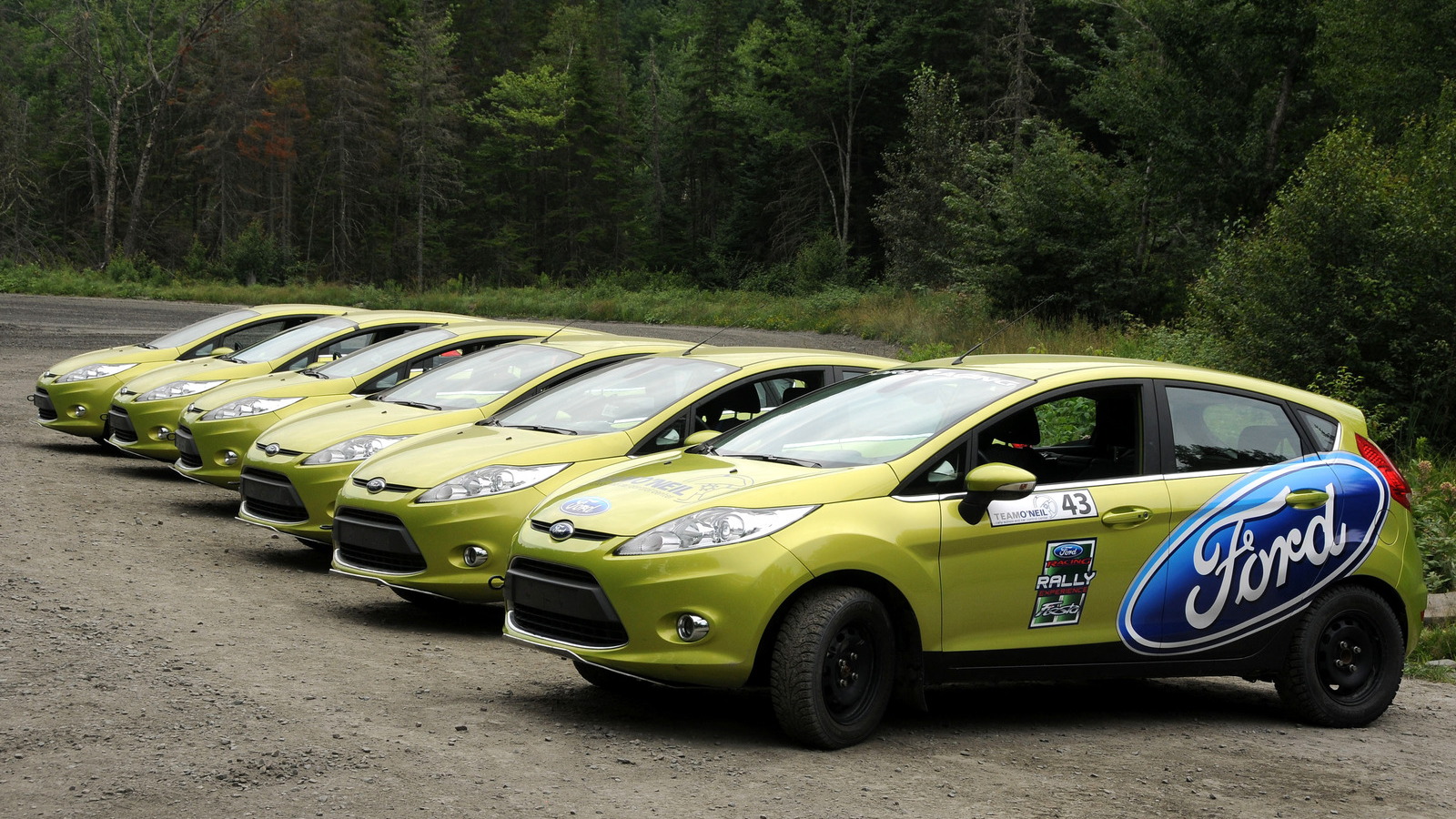 Team O'Neil and Ford Racing team up for the Fiesta Rally Experience