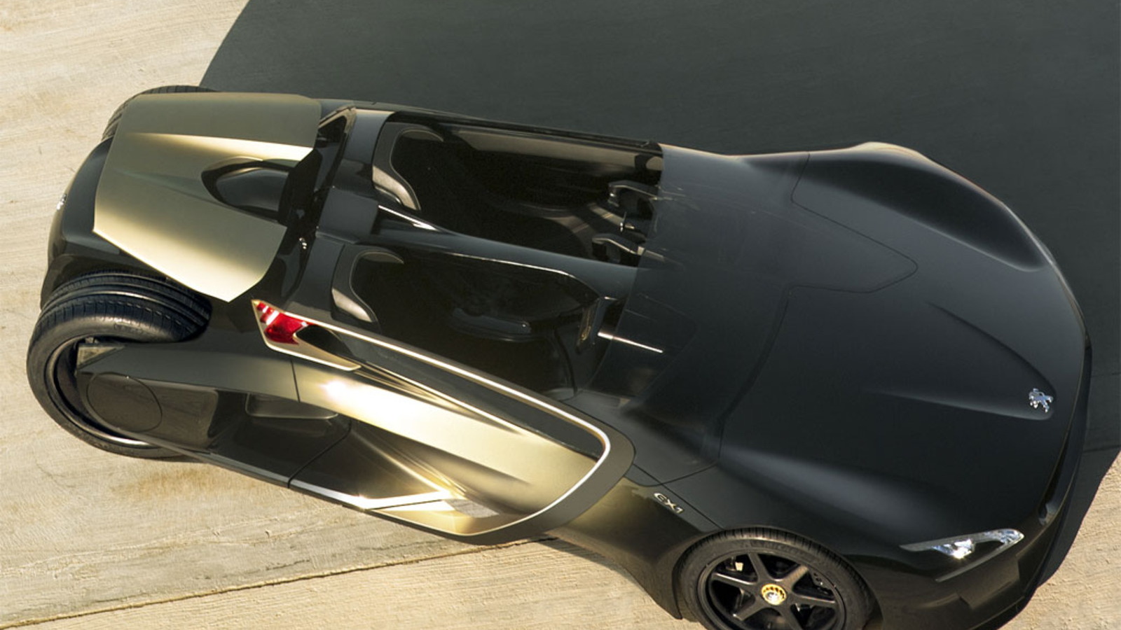 Peugeot EX1 concept electric sports car