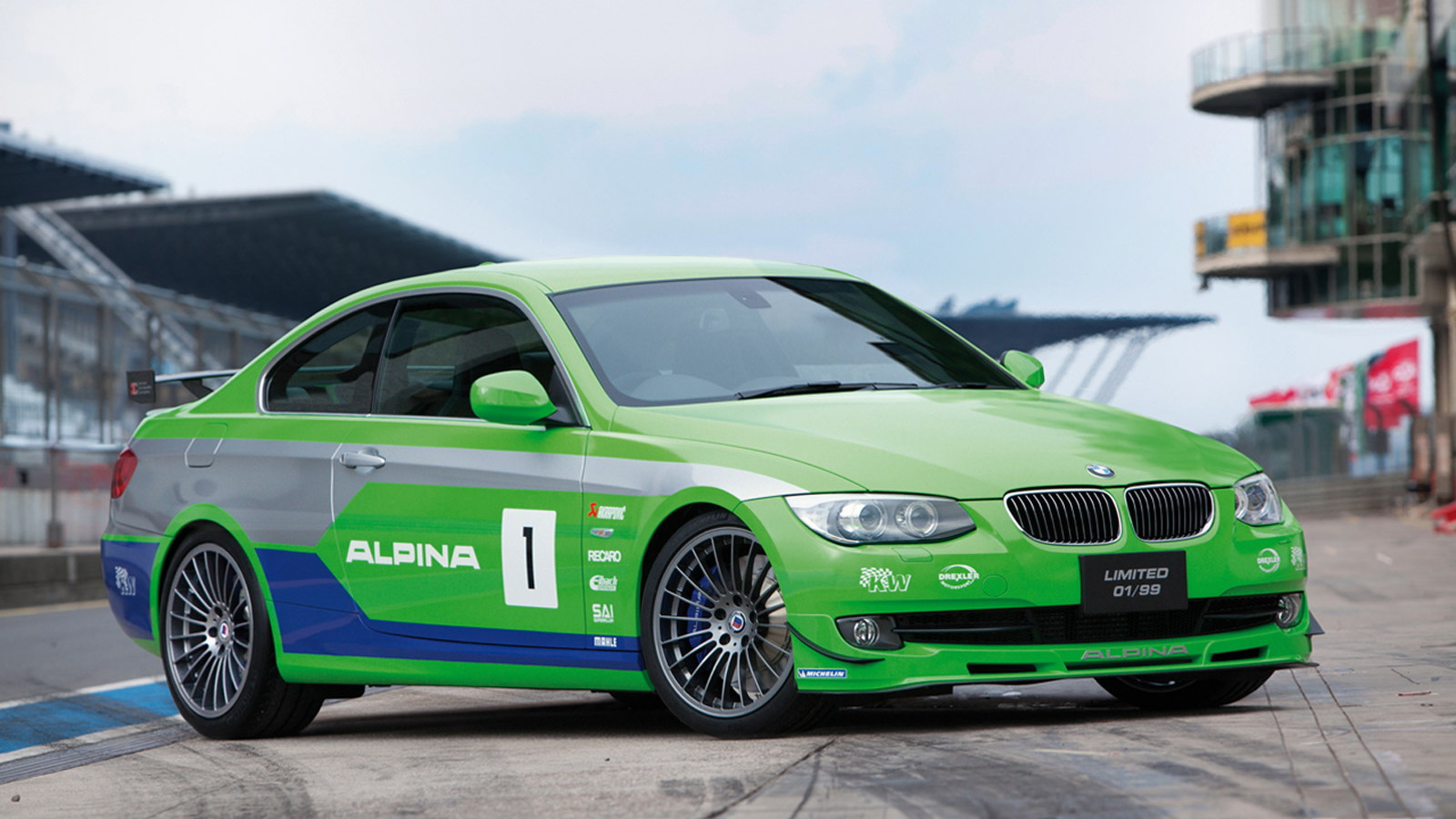 Alpina B3 GT3 based on the BMW 3-Series Coupe