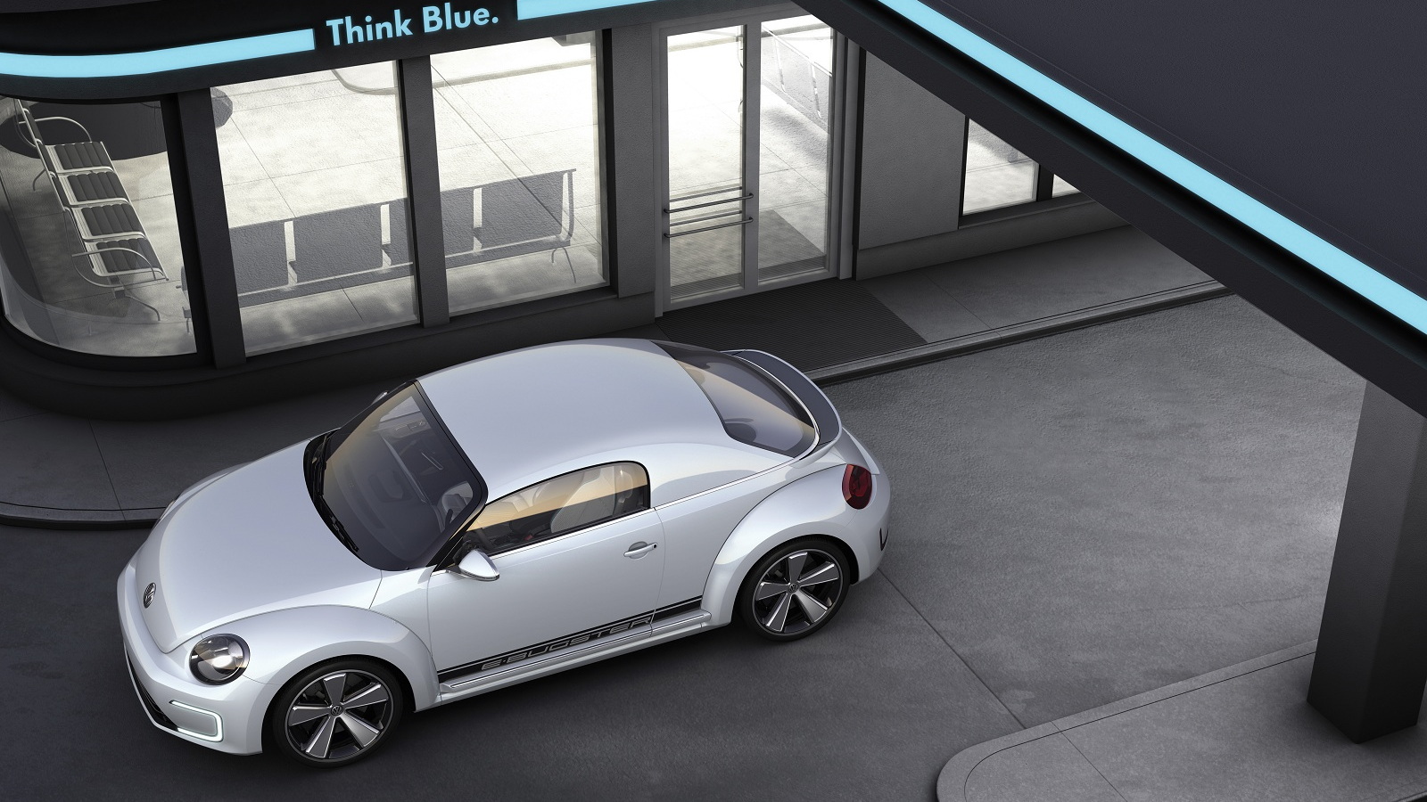 Volkswagen E-Bugster Concept electric two-seat coupe, 2012 Detroit Auto Show