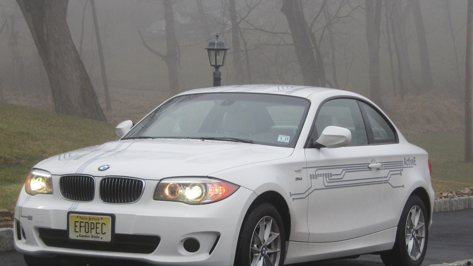 BMW ActiveE electric car, January 2012, New Jersey