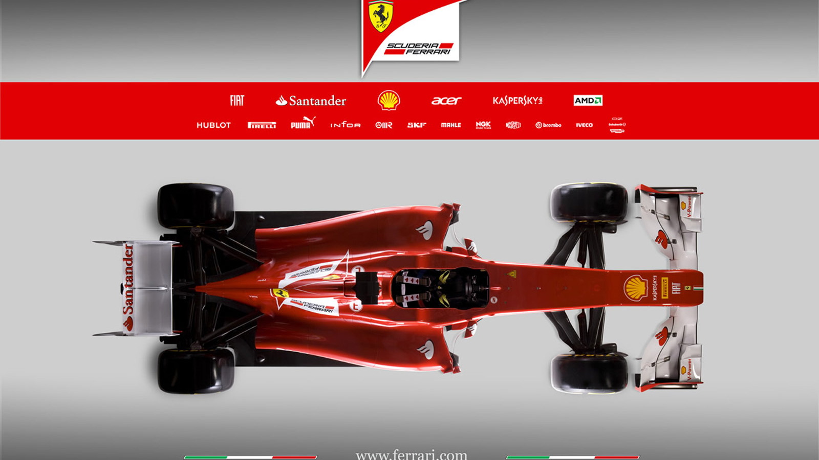 Ferrari F2012 2012 Formula 1 race car