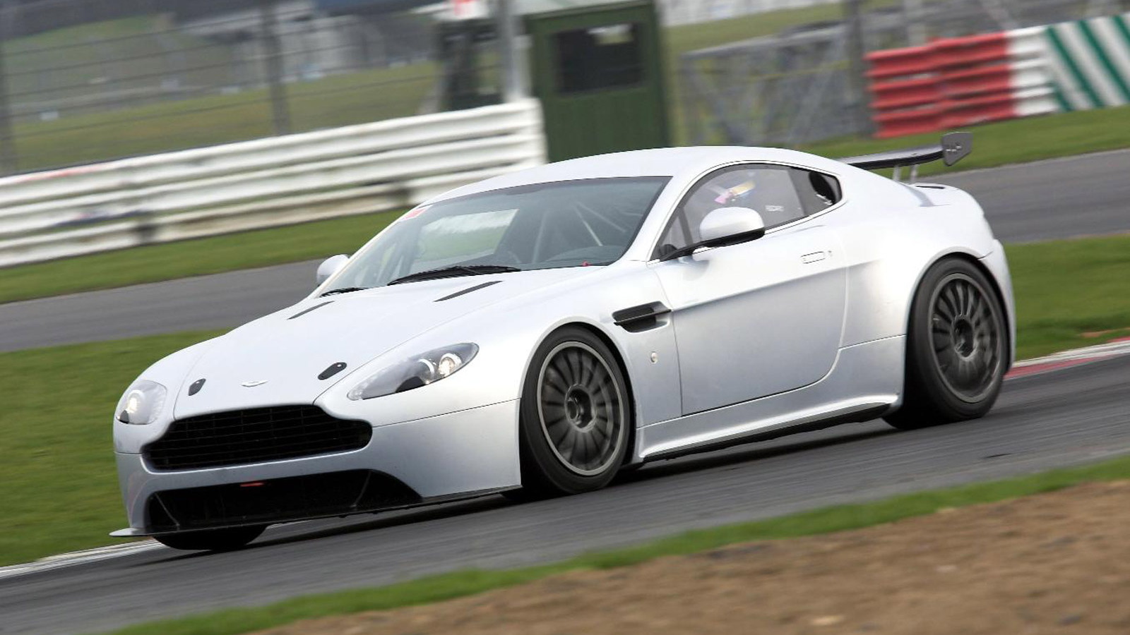 2012 Aston Martin Vantage GT4 race car