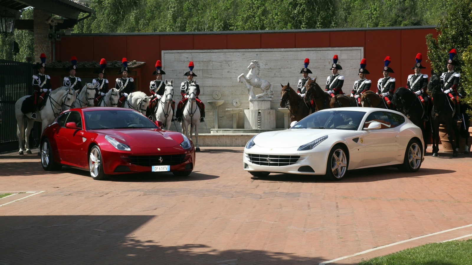 Ferrari salutes Queen Elizabeth II on her Diamond Jubilee.