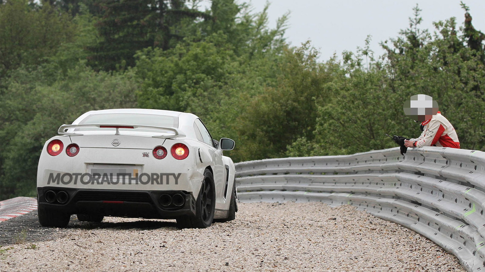 2013 Nissan GT-R that crashed on the Nürburgring-Nordschleife in May, 2012