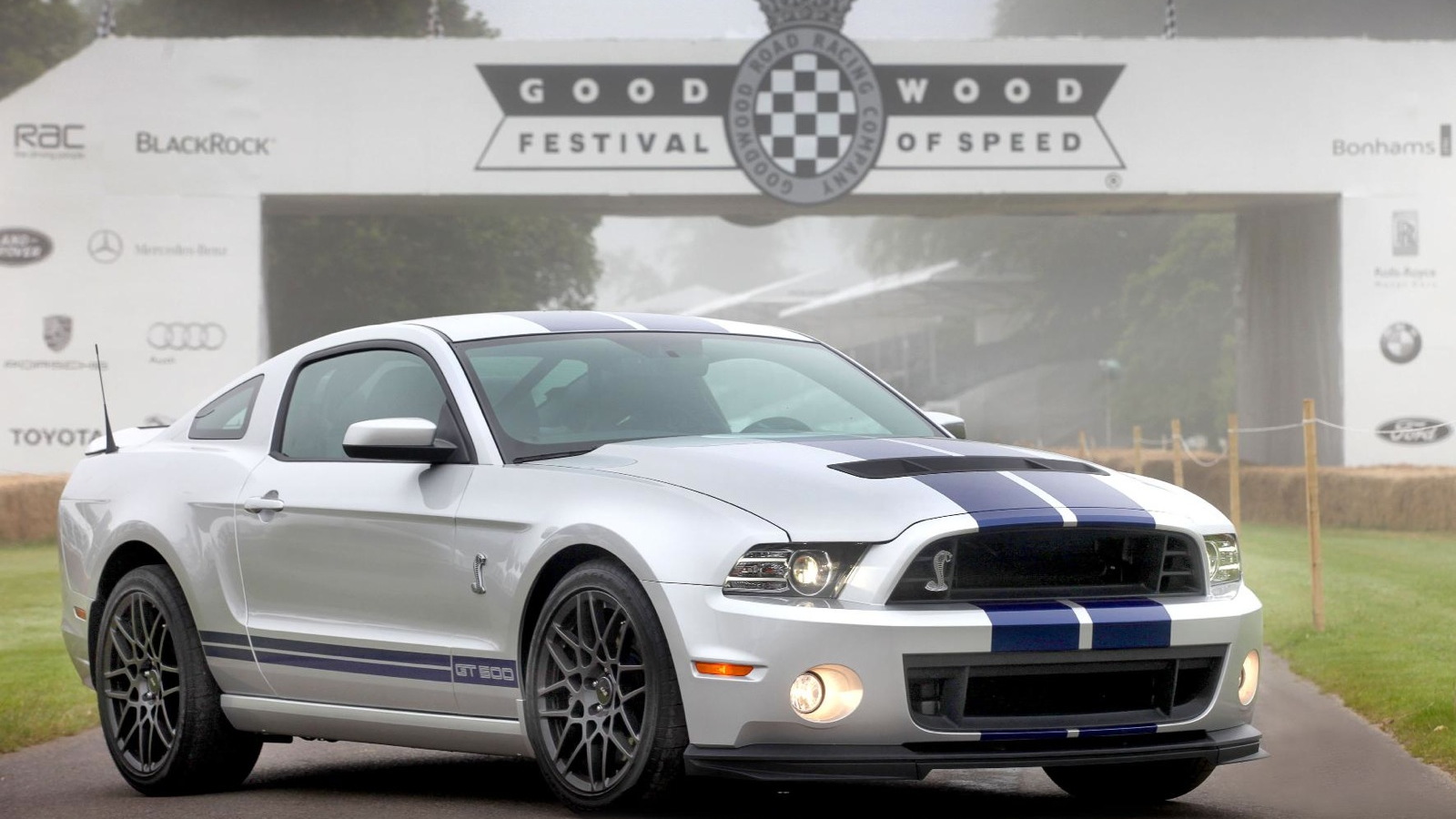 The 2013 Shelby GT500 at the Goodwood Festival of Speed